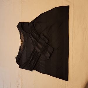 Soft Joie Black Striped Blouse